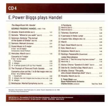 4CD/Doos The Royal Philharmonic Orchestra: E. Power Biggs Plays Handel - The 16 Organ Concertos And More