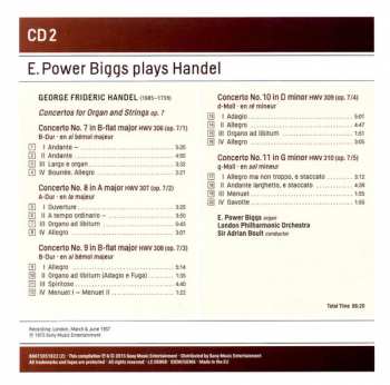 4CD/Doos The Royal Philharmonic Orchestra: E. Power Biggs Plays Handel - The 16 Organ Concertos And More