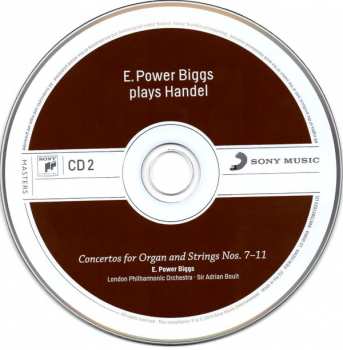 4CD/Doos The Royal Philharmonic Orchestra: E. Power Biggs Plays Handel - The 16 Organ Concertos And More