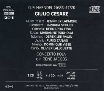 4CD/Doos Georg Friedrich Händel: Giulio Cesare
