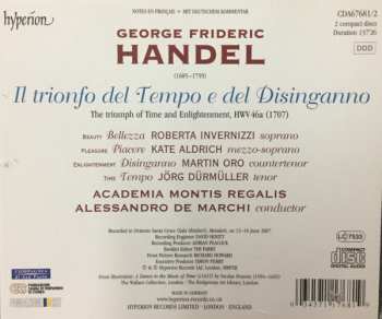 2CD Georg Friedrich Händel: Il Trionfo Del Tempo E Del Disinganno