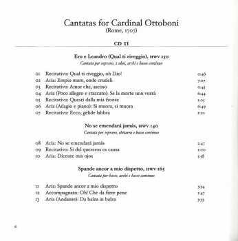 7CD/Doos Georg Friedrich Händel: Italian Cantatas LTD