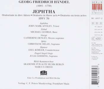 3CD Georg Friedrich Händel: Jephtha