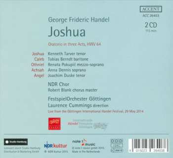 2CD Georg Friedrich Händel: Joshua