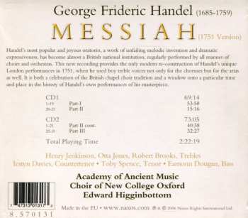 2CD Georg Friedrich Händel: Messiah