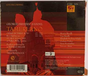 3CD Georg Friedrich Händel: Tamerlano
