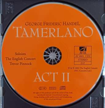 3CD Georg Friedrich Händel: Tamerlano