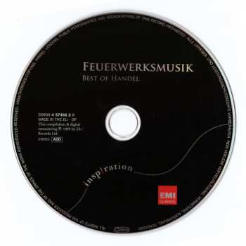 CD Georg Friedrich Händel: Feuerwerksmusik - Best of Händel