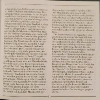 CD Georg Friedrich Händel: Music For The Royal Fireworks = Musique Pour Les Feux D'artifices Royaux = Feuerwerksmusik / Water Music = Wassermusik