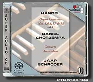 SACD Georg Friedrich Händel: Orgelkonzerte Nr.5,6,8,11,13