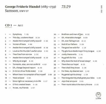 3CD/Doos Georg Friedrich Händel: Samson