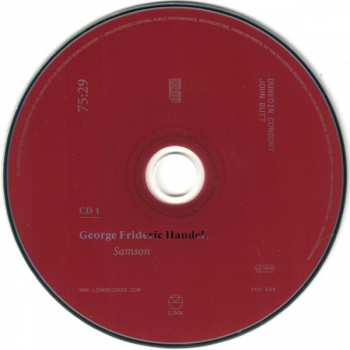 3CD/Doos Georg Friedrich Händel: Samson