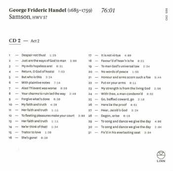 3CD/Doos Georg Friedrich Händel: Samson