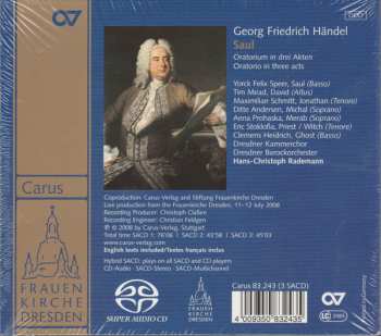 3SACD Georg Friedrich Händel: Saul