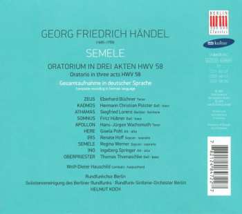 3CD/Doos Georg Friedrich Händel: Semele