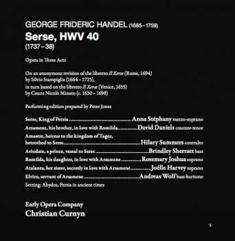 3CD/Doos Georg Friedrich Händel: Serse