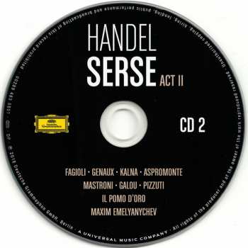 3CD/Doos Georg Friedrich Händel: Serse