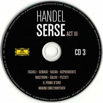 3CD/Doos Georg Friedrich Händel: Serse