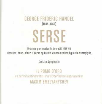 3CD/Doos Georg Friedrich Händel: Serse