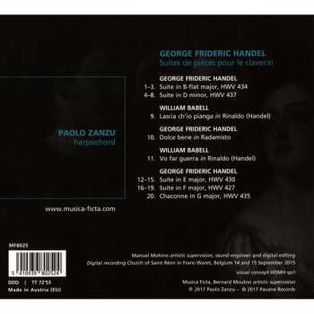 CD Georg Friedrich Händel: Suites De Pièces Pour Le Clavecin