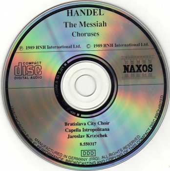 CD Georg Friedrich Händel: The Messiah (Choruses)