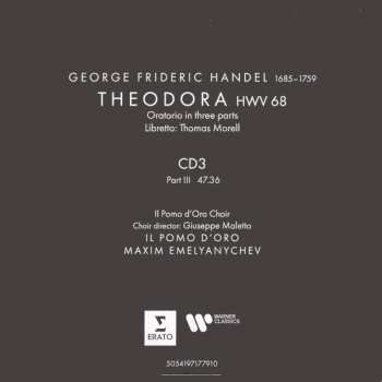 3CD/Doos Georg Friedrich Händel: Theodora