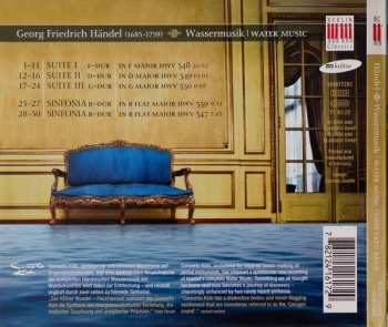 CD Georg Friedrich Händel: Wassermusik = Water Music