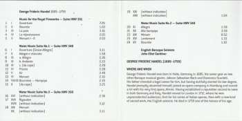 CD John Eliot Gardiner: Water Music, Fireworks Music
