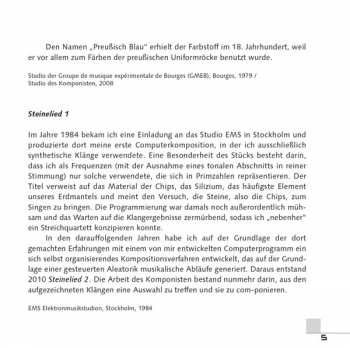 CD Georg Katzer: Les Paysages Fleurissants (Elektroakustische Kompositionen)