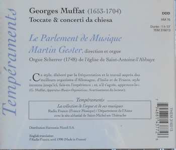 CD Georg Muffat: Toccate - Concerti Da Chiesa
