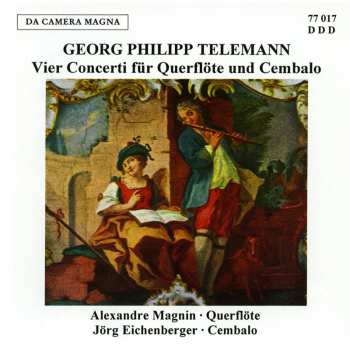 CD Georg Philipp Telemann: Vier Concert für Querflöte und Cembalo