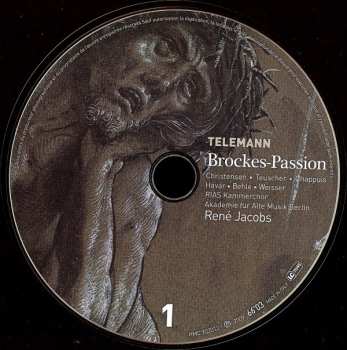 2CD/Doos Johannes Weisser: Brockes-Passion