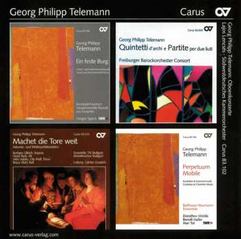 CD Georg Philipp Telemann: Göttlichs Kind (Advents- & Weihnachtsmusik)