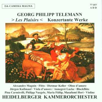 Album Philipp Naegele: Les Plaisirs Konzertante Werke 