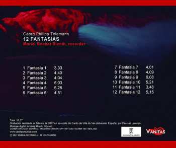 CD Georg Philipp Telemann: 12 Fantasias