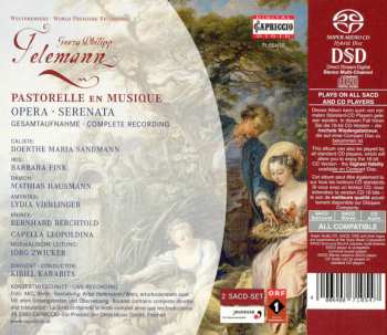 2SACD Georg Philipp Telemann: Pastorelle En Musique Opera / Serenata