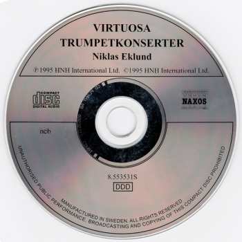 CD Georg Friedrich Händel: Virtuosa Trumpetkonserter