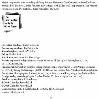 CD Georg Philipp Telemann: The Concerti-En-Suite