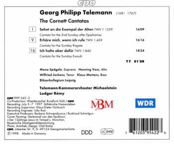 CD Georg Philipp Telemann: The Cornett Cantatas