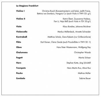 CD Georg Philipp Telemann: The Grand Concertos For Mixed Instruments Vol. 5