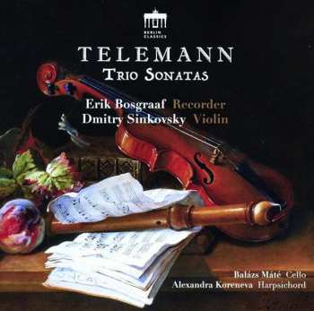 CD Erik Bosgraaf: Trio Sonatas