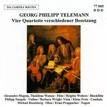 Philipp Naegele: Vier Quartette Verschiedener Besetzung