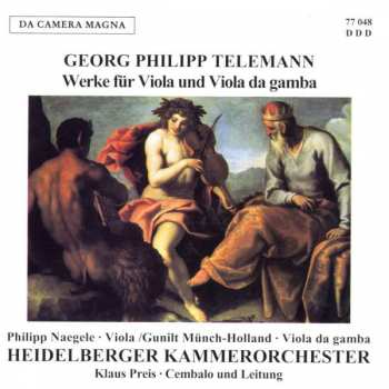 Album Philipp Naegele: Werke Für Viola Und Viola Da Gamba