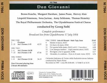 3CD Georg Solti: Don Giovanni, Glyndebourne, 1954
