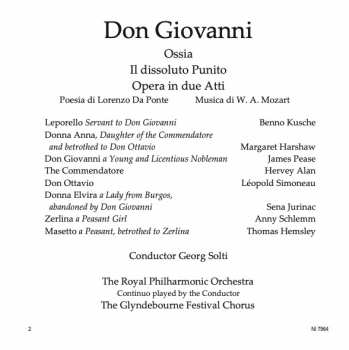 3CD Georg Solti: Don Giovanni, Glyndebourne, 1954