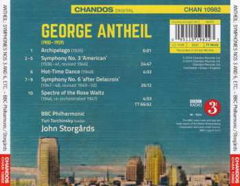CD BBC Philharmonic: Symphony No. 3 'American' / Symphony No. 6 'After Delacroix' / Spectre Of The Rose Waltz / Archipelago / Hot-Time Dance