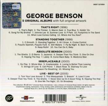 5CD/Doos George Benson: 5 Original Albums