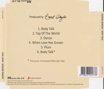 CD George Benson: Body Talk