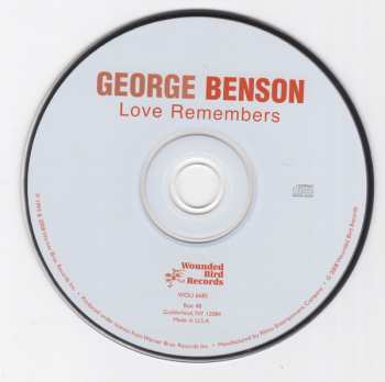 CD George Benson: Love Remembers
