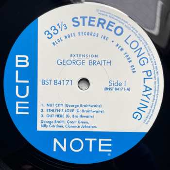 LP George Braith: Extension